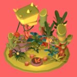 ethereal games jungle camp 3d model