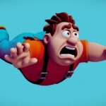 Falling – LowPoly Version