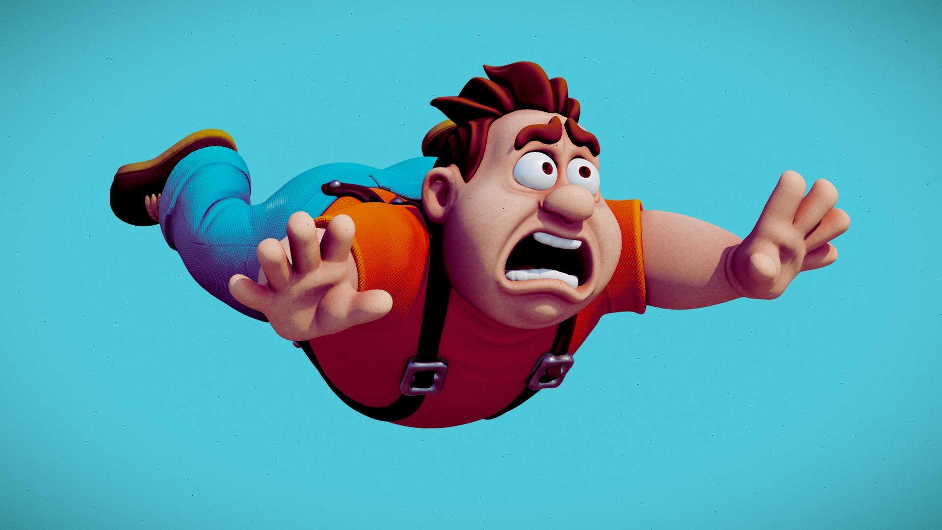Falling – LowPoly Version