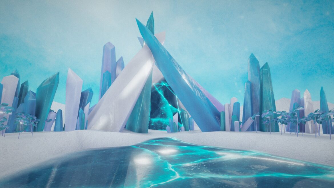 frozen ar 3d model