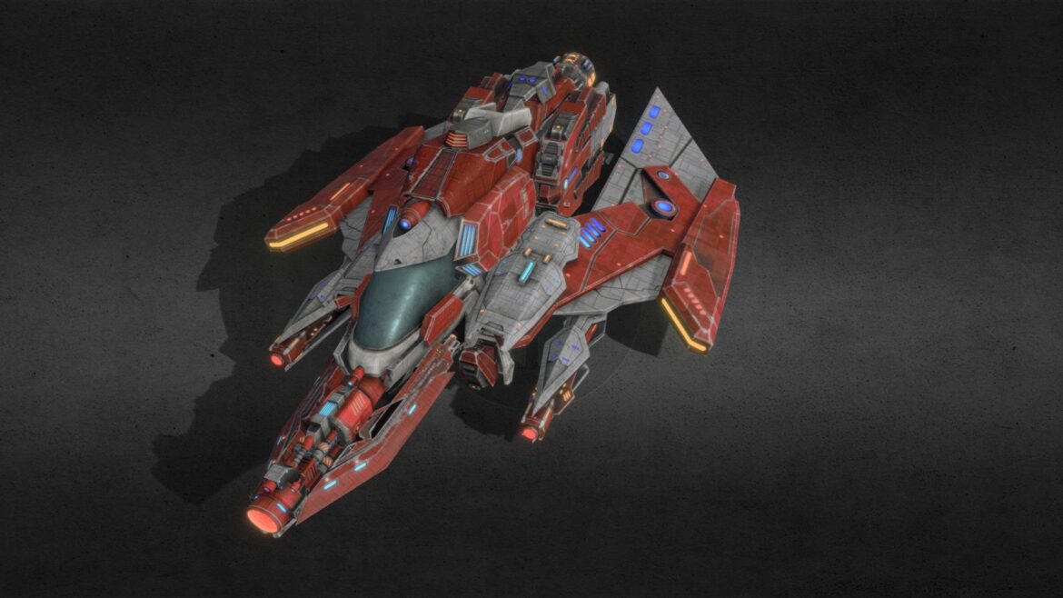 heavy raider 3d model