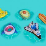 inflatable pool floats pack iv 3d model