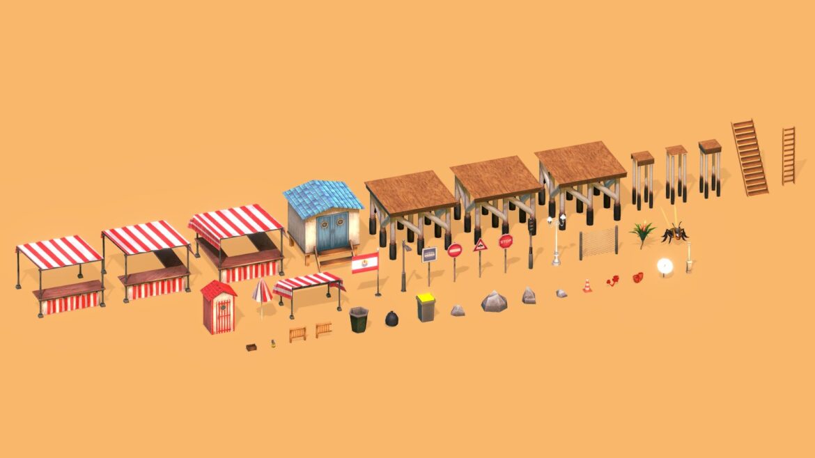 ethereal games line up 3d model