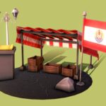 market 3d model