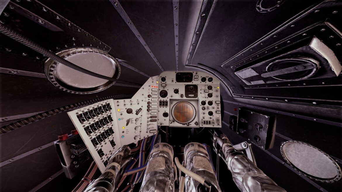 mercury redstone cockpit 3d model