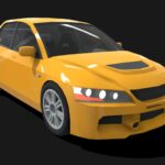 Mitsubishi Lancer Evolution IX – Lowpoly