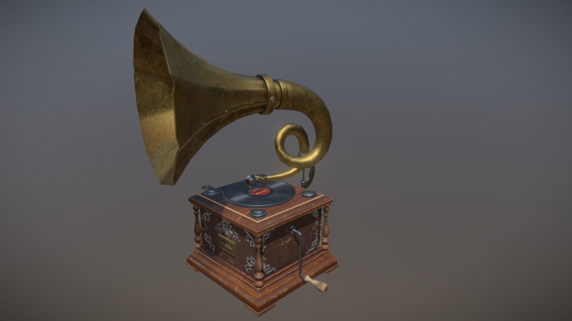 Old gramophone