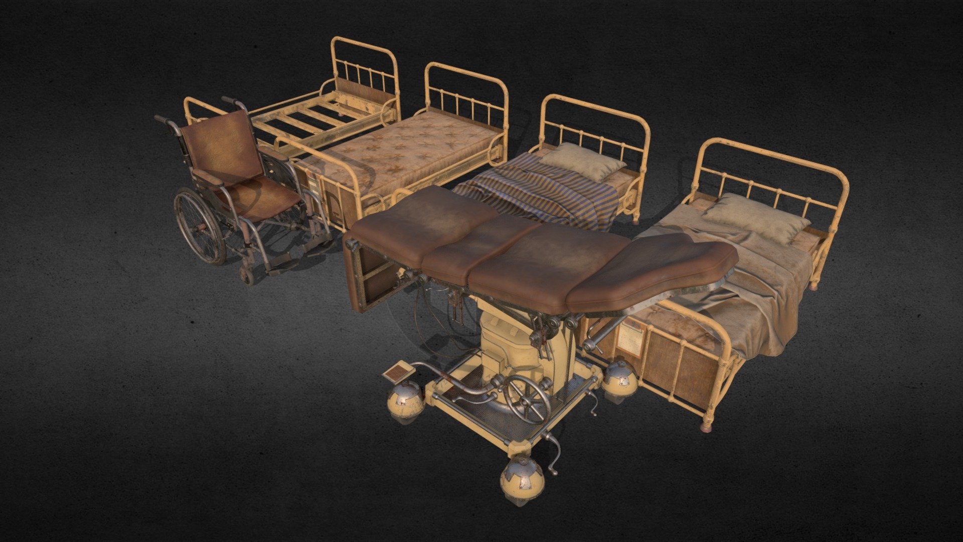 Old Hospital Equipments.