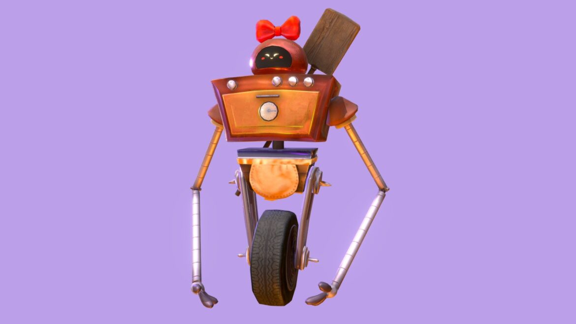 robot chef 3d model