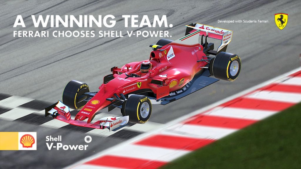 shell v power 3d model