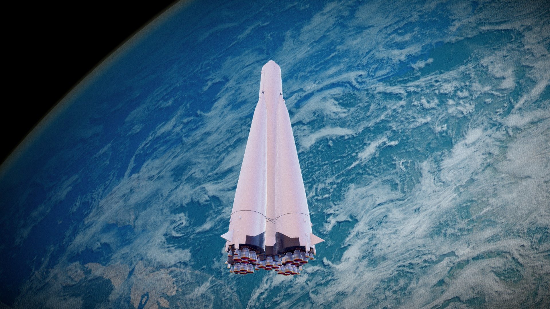 Sputnik and Sputnik Rocket