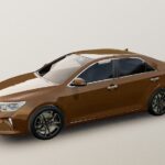 toyota camry 3d model