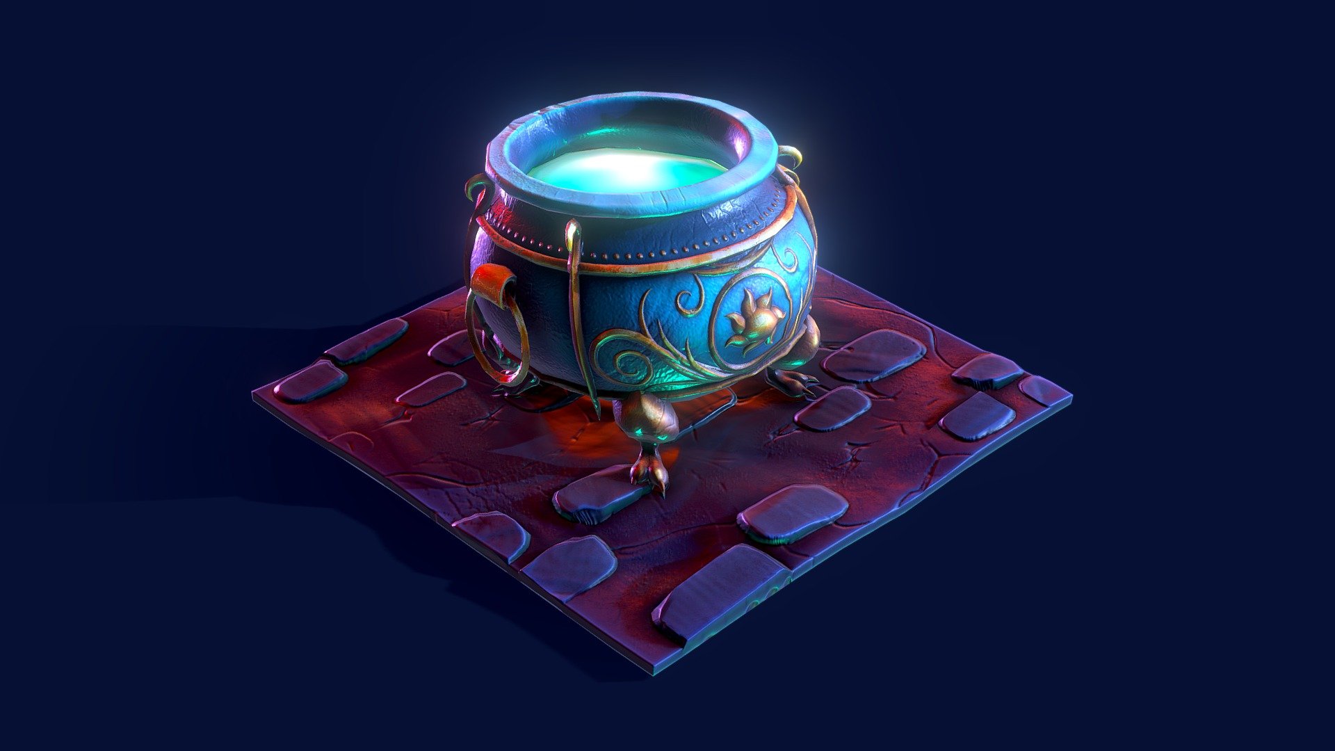 Walking cauldron