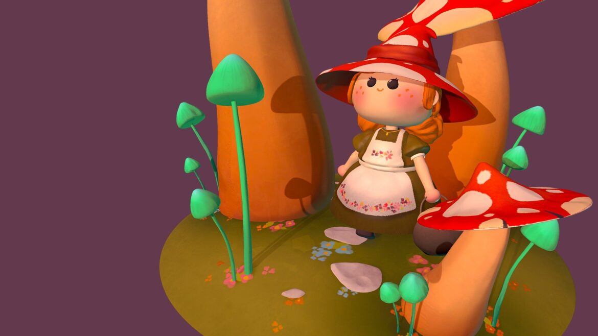 witchymushy 3d model