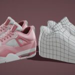 Air Jordan 4 Lowpoly – 04