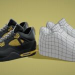 Air Jordan 4 Lowpoly – 06