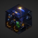 Isometric Mobile Phone