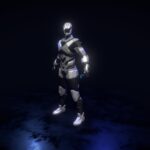 Sci-fi Low-poly Robot – SLR 88