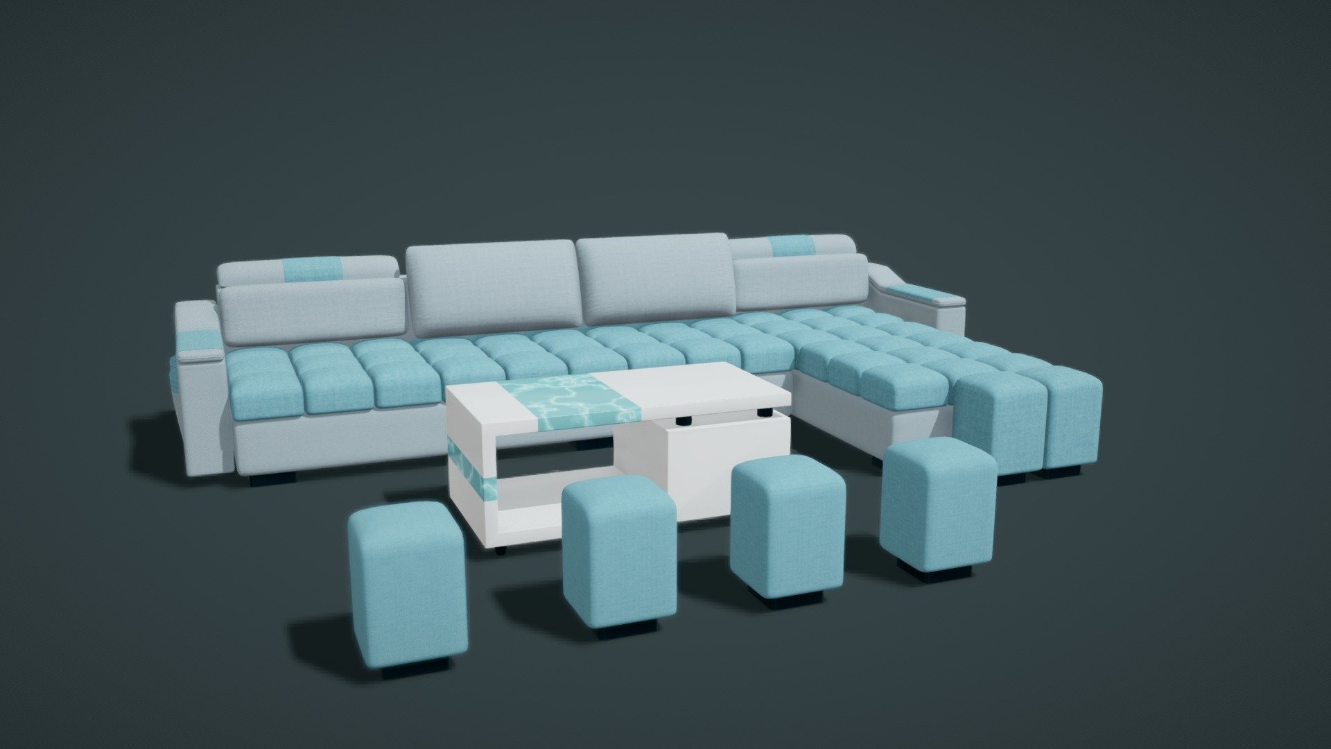 Sofa Set 08