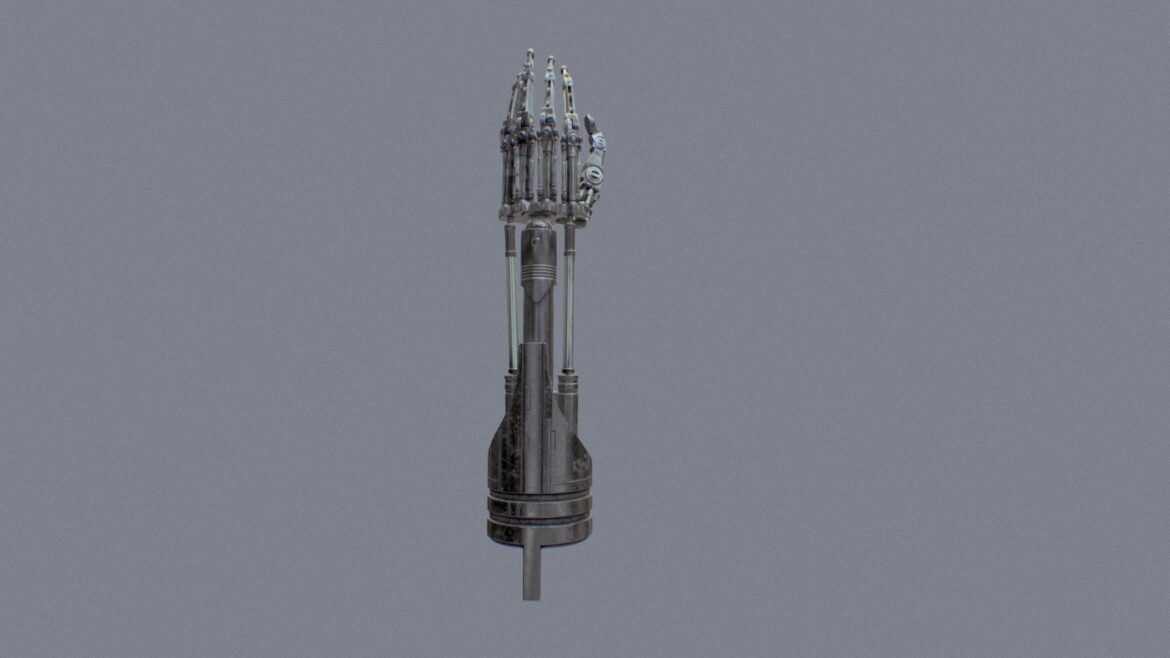 T800 Arm 3d Model - high quality 3d asset