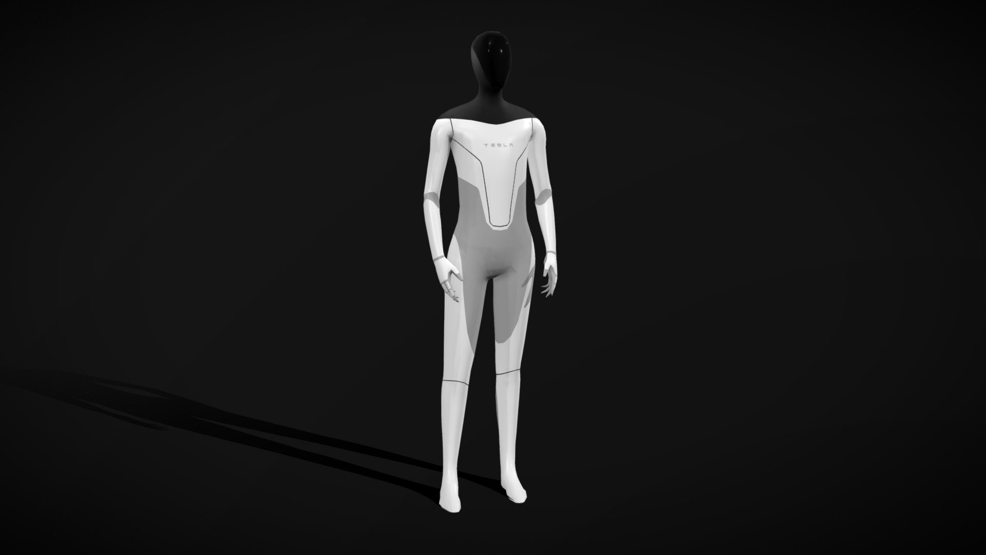 Tesla Bot – Low Poly