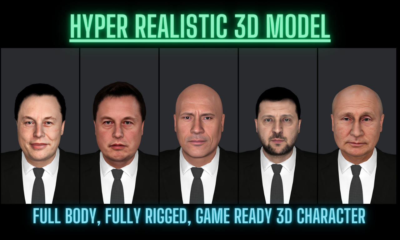 Hyper-Realistic 3D Characters Ultimate Guide | Deep3DSea