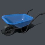 Blue Wheelbarrow