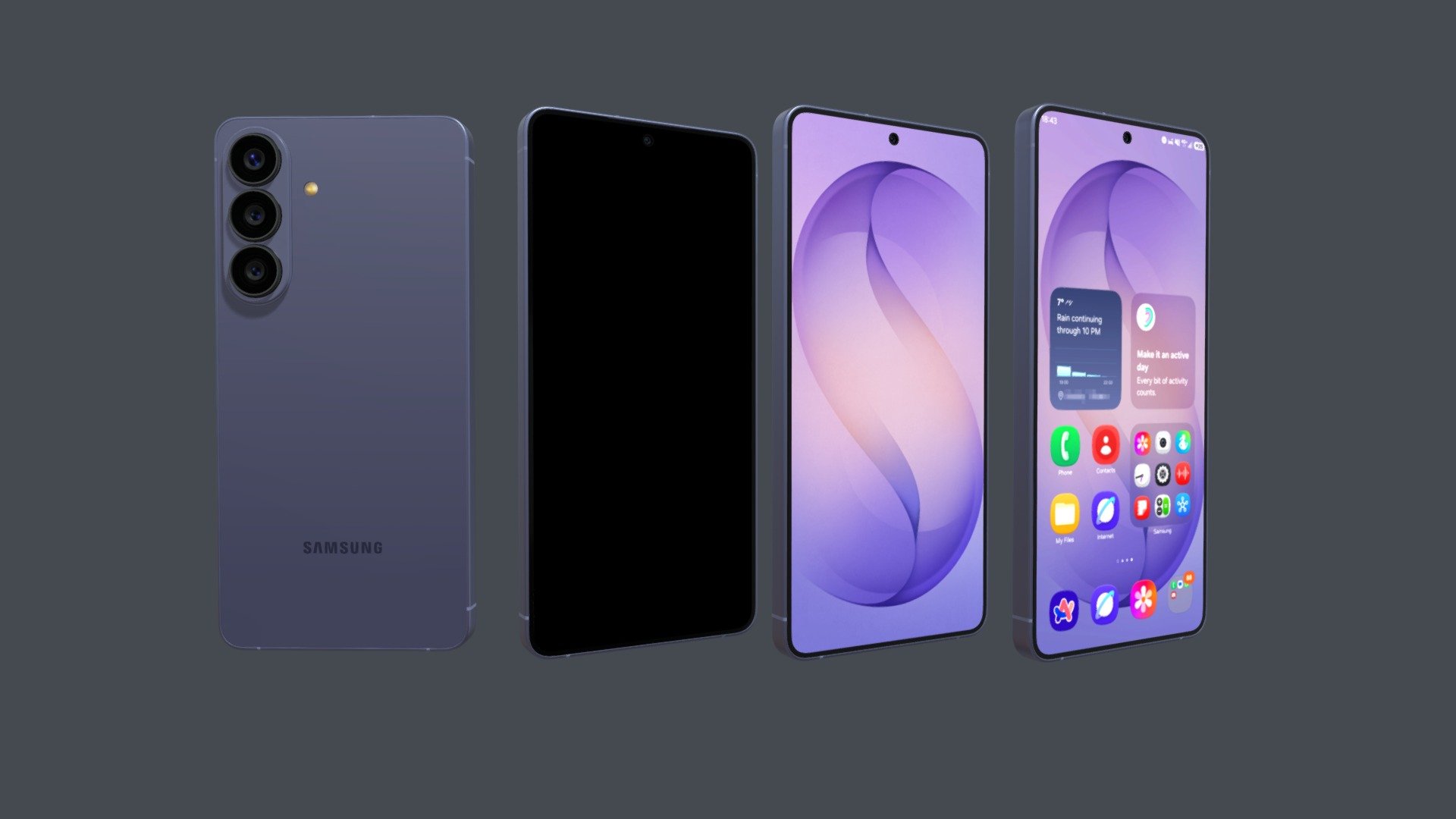 Samsung Galaxy S26 Cobalt Violet
