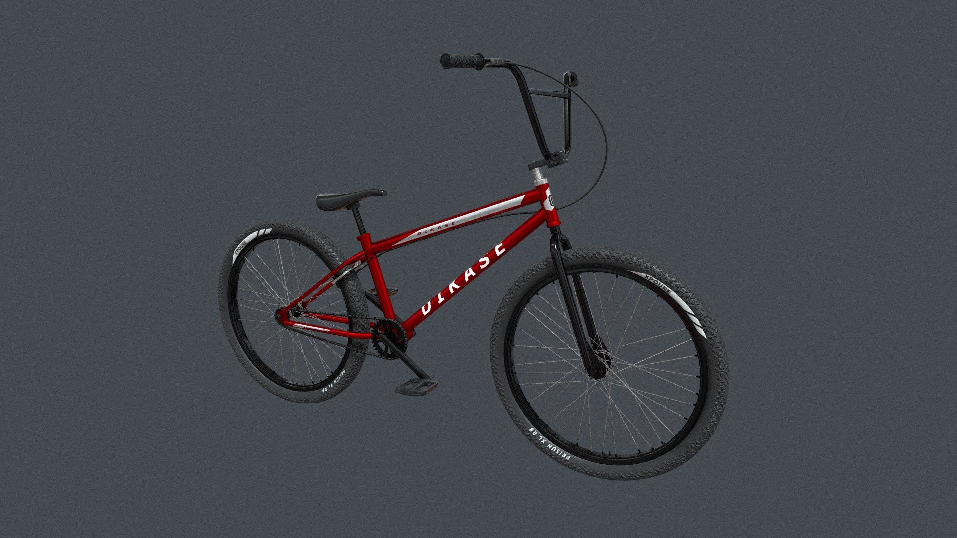 BMX Freestyle Bike Clan Series Red