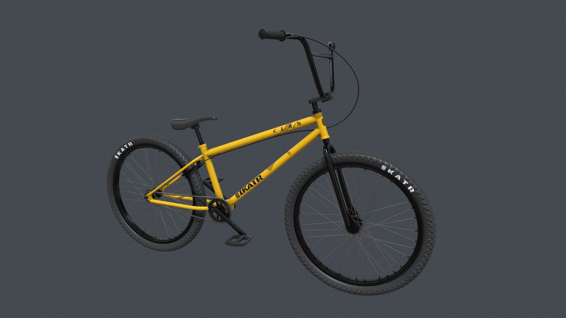 BMX Freestyle Bike Clan Series Yellow