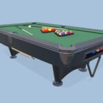 Brunswick Billiard Tabl ,balls,sticks and chalk