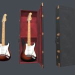 Electric Guitar Fender Stratocaster with case