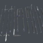 Japanese Spears Collections Black