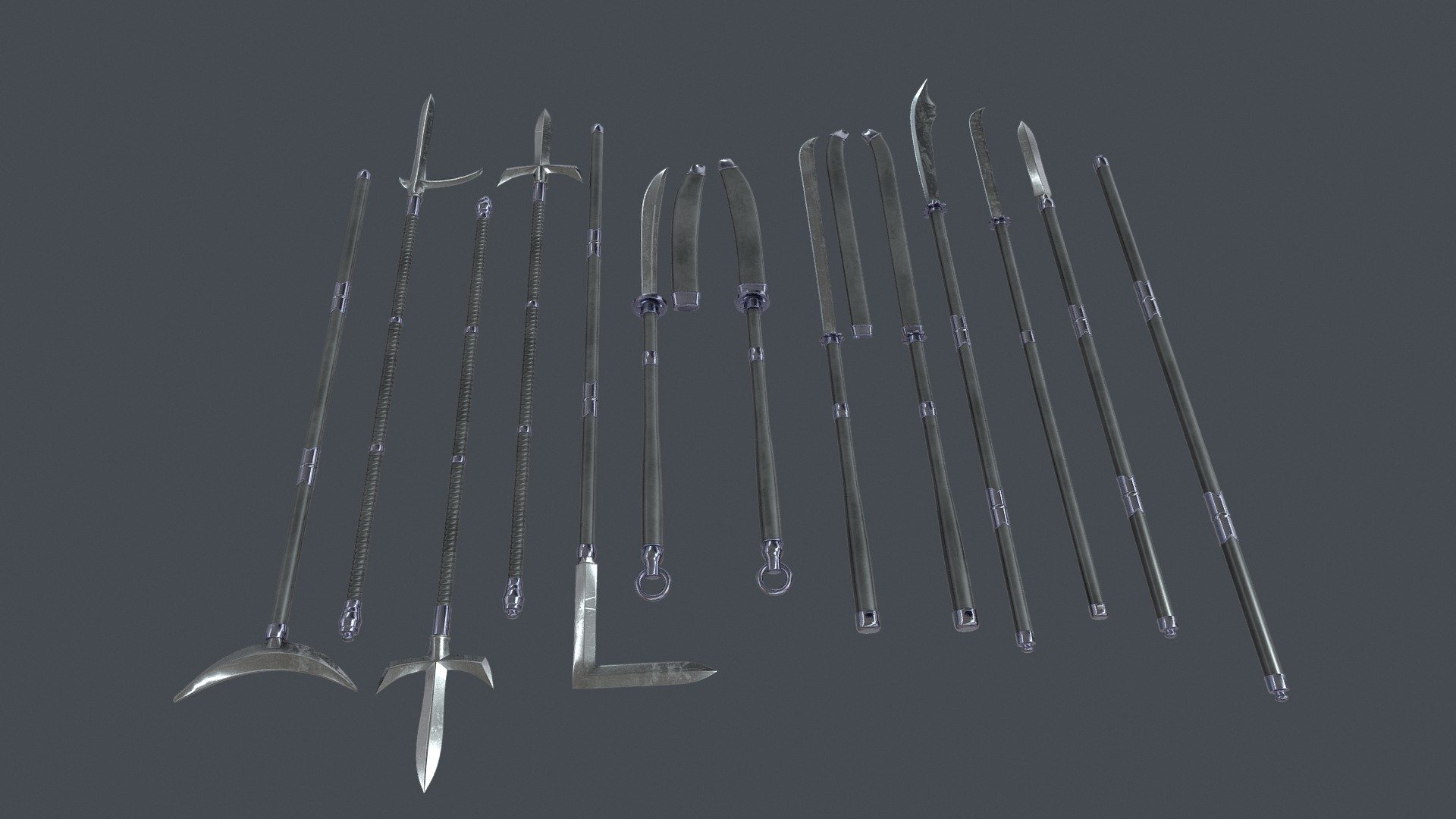 Japanese Spears Collections Black
