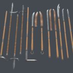 Japanese Spears Collections Wood