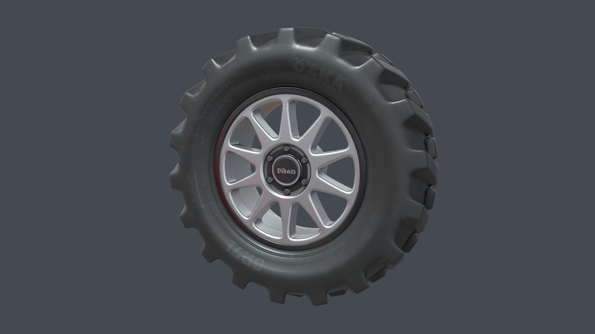 Truck Tire With Rim