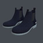 Urban boots Blue leather