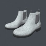 Urban boots gray leather