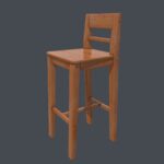 wood Bar Chair
