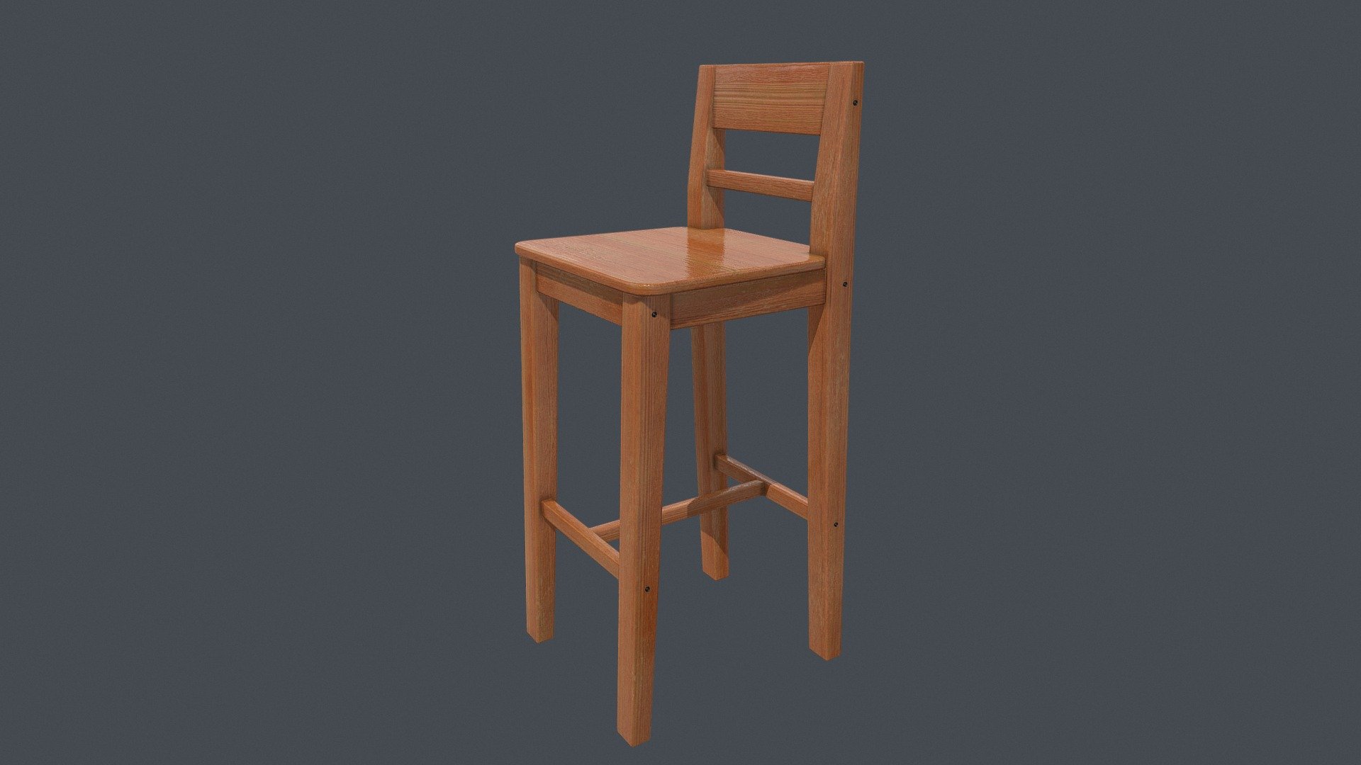 wood Bar Chair