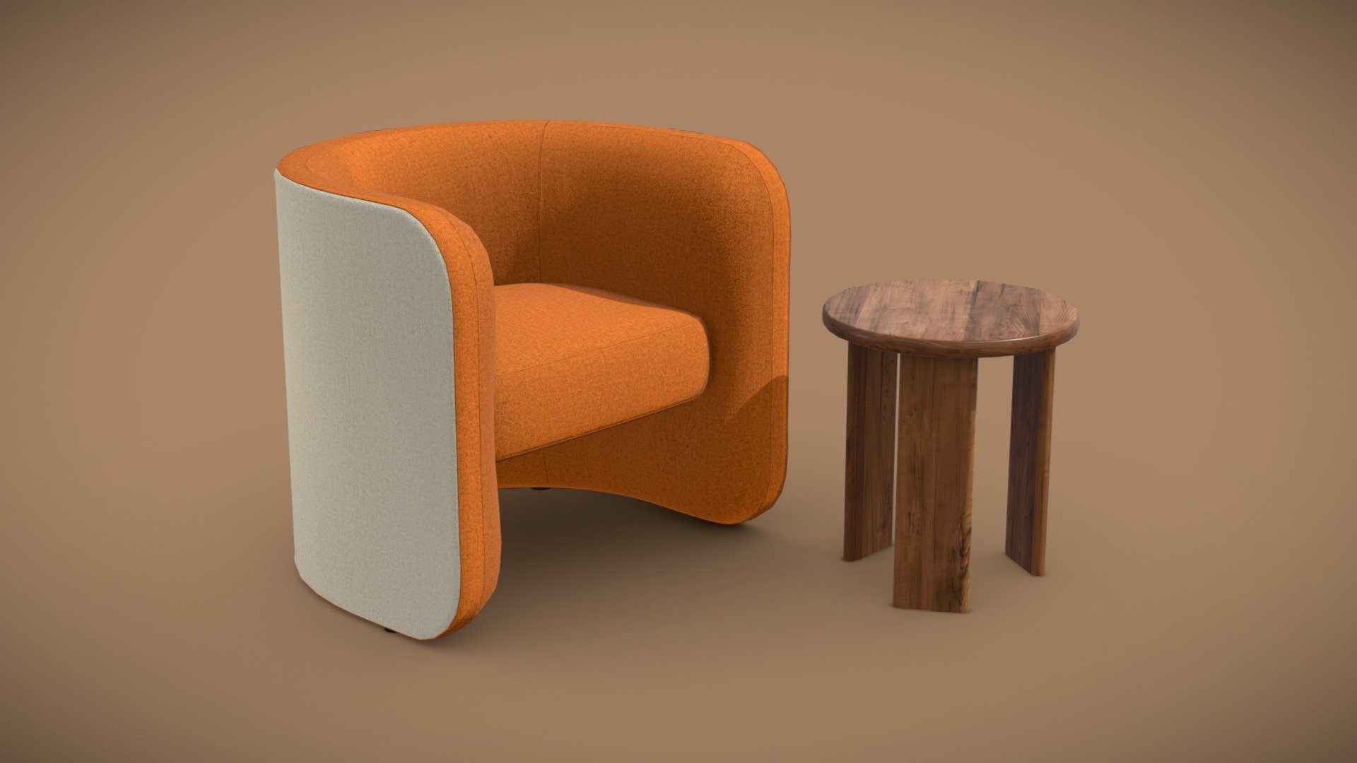 Derlot Biggie Chair – Coffee Table