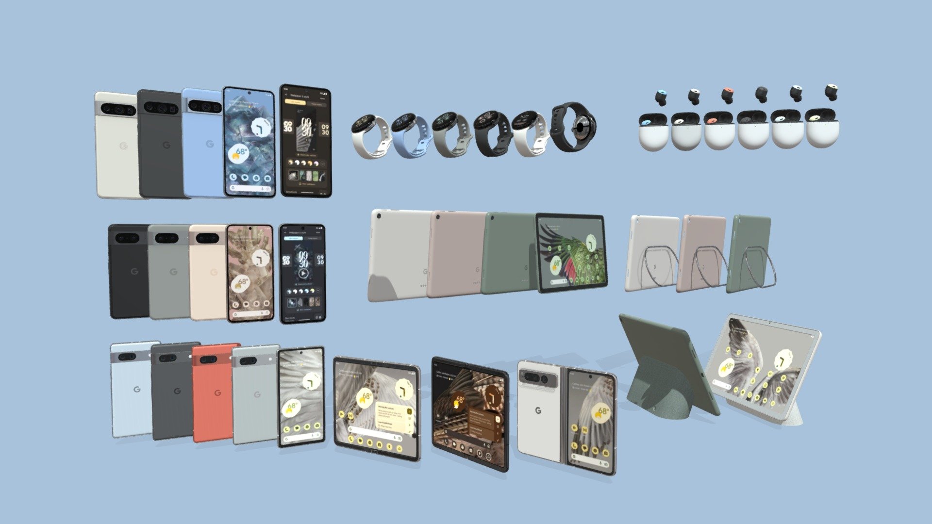 Google 2023 full Products collection