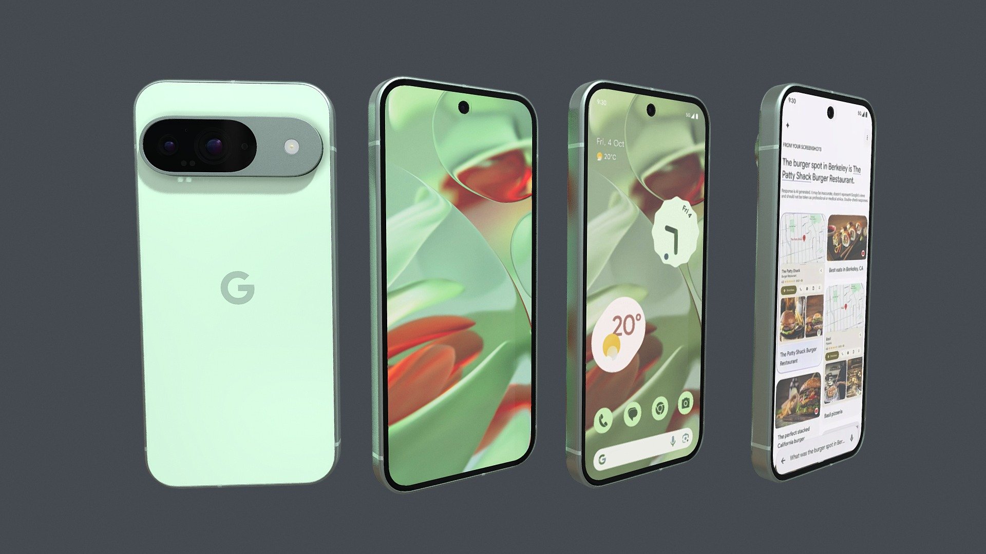 Google Pixel 9 Wintergreen