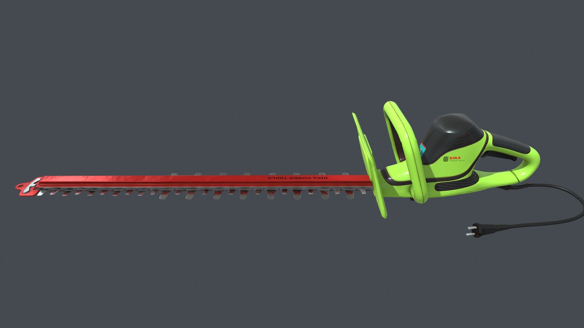 Green Professional Electric Hedge Trimmer