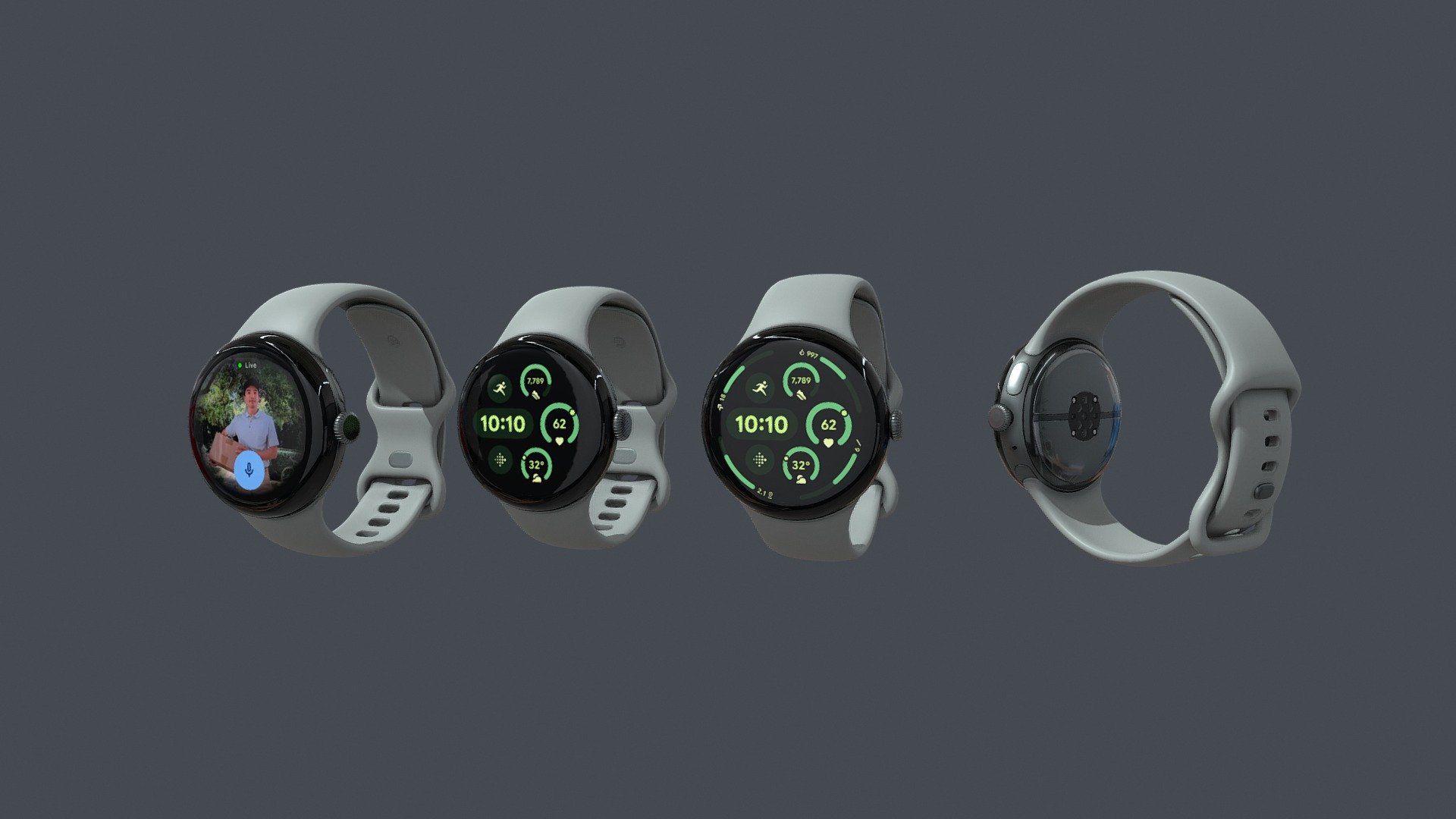Pixel Watch 3 41MM and 45MM Hazel