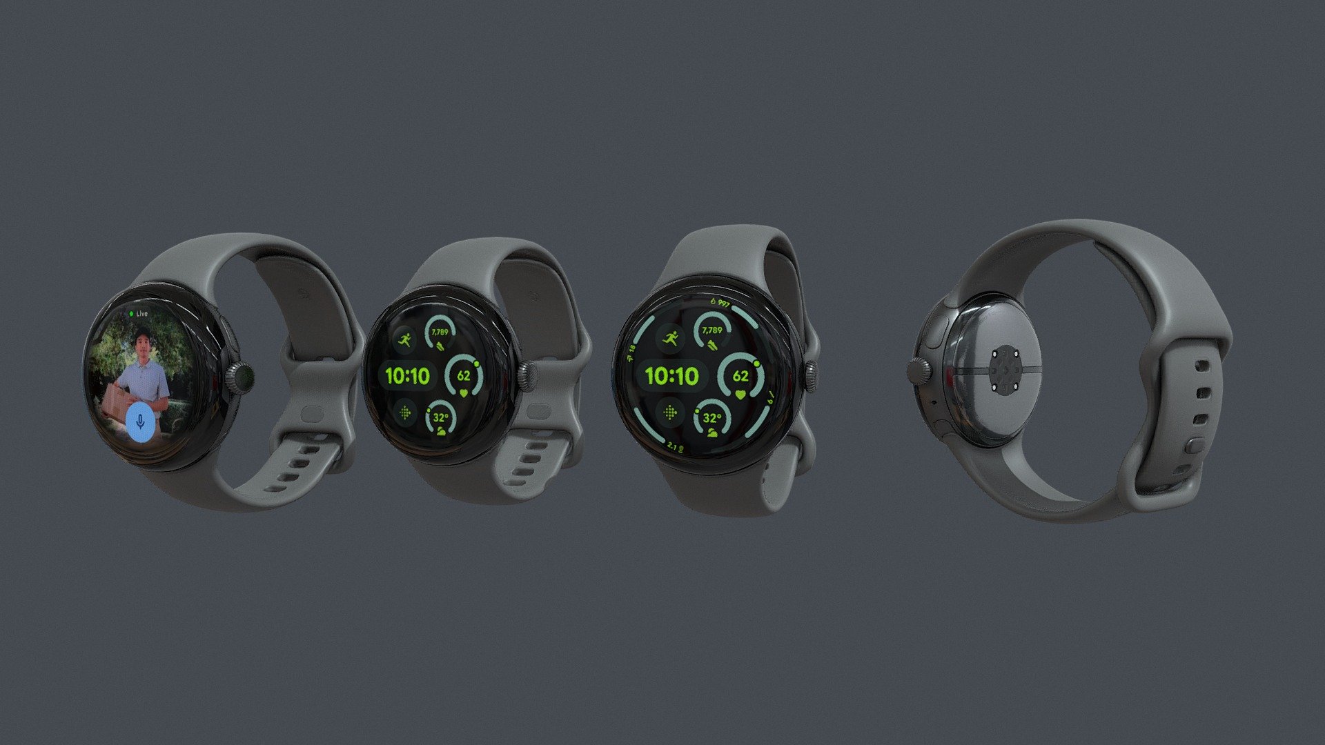 Pixel Watch 3 41MM and 45MM Obsidian