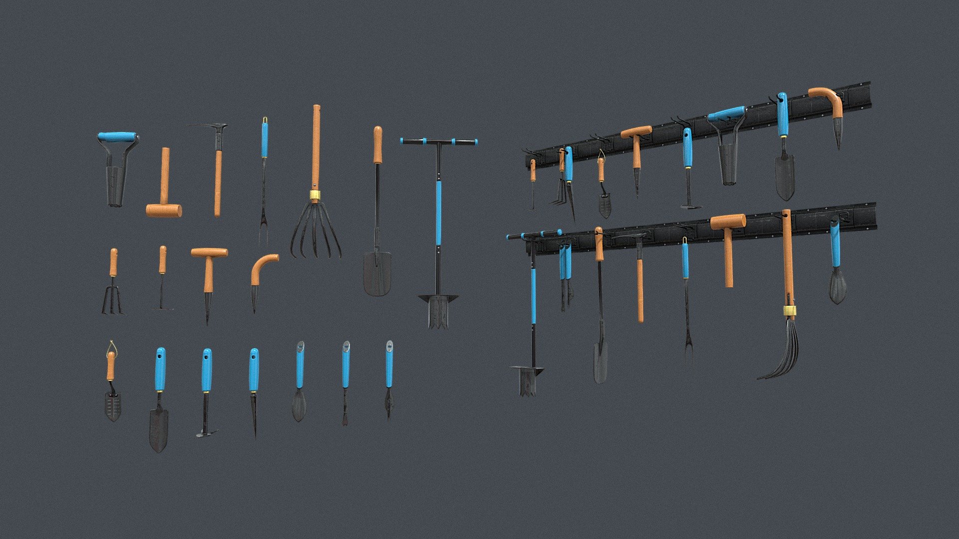 Professional Garden Hand Tools Collection
