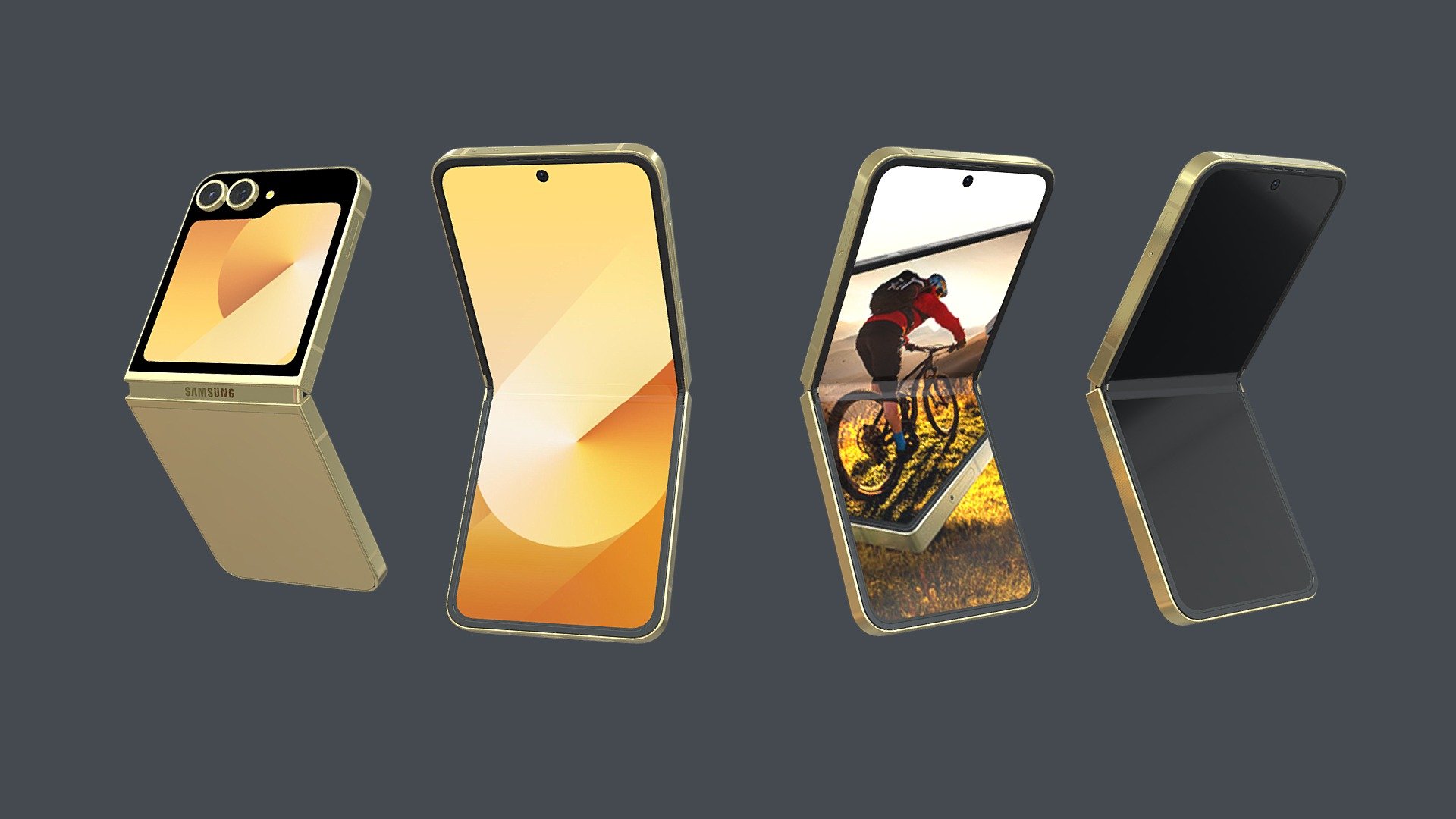 Samsung Galaxy Z Flip 6 yellow