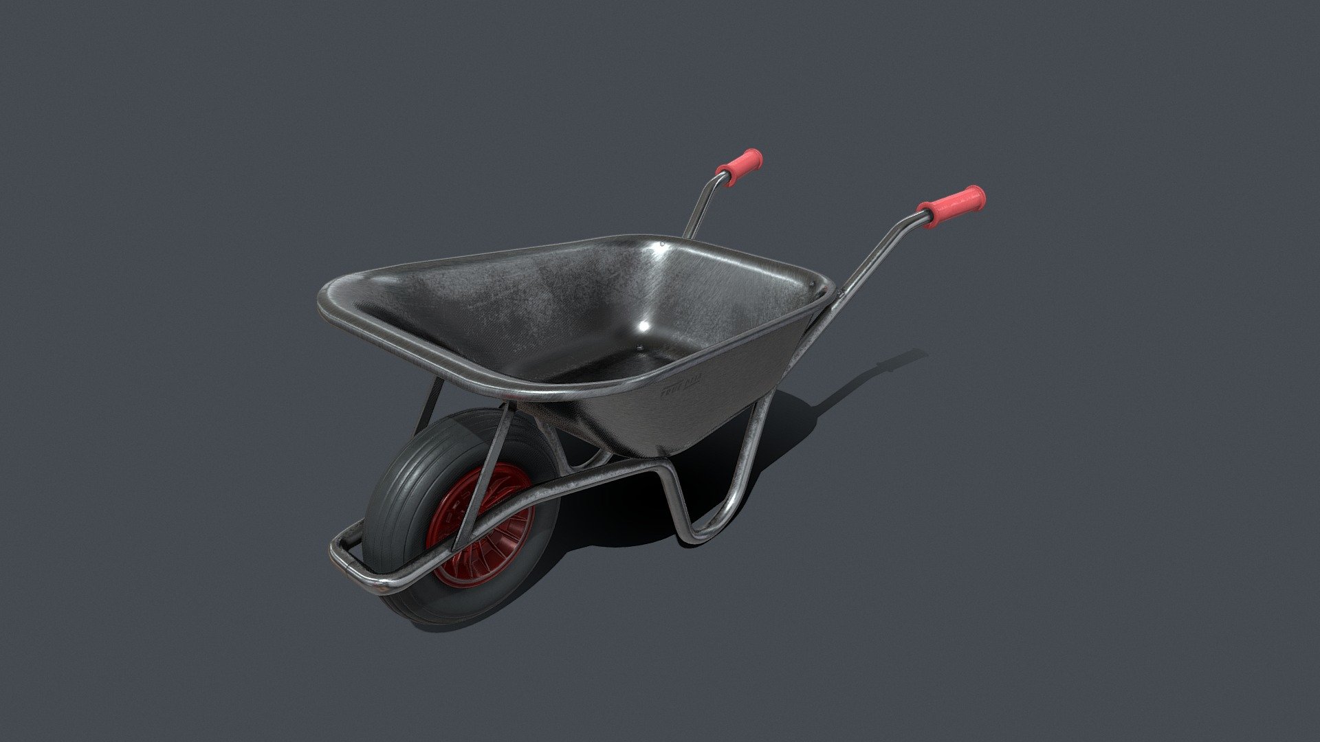 Wheelbarrow Galvanized Steel