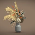 Vase Bouquet Pampas 02